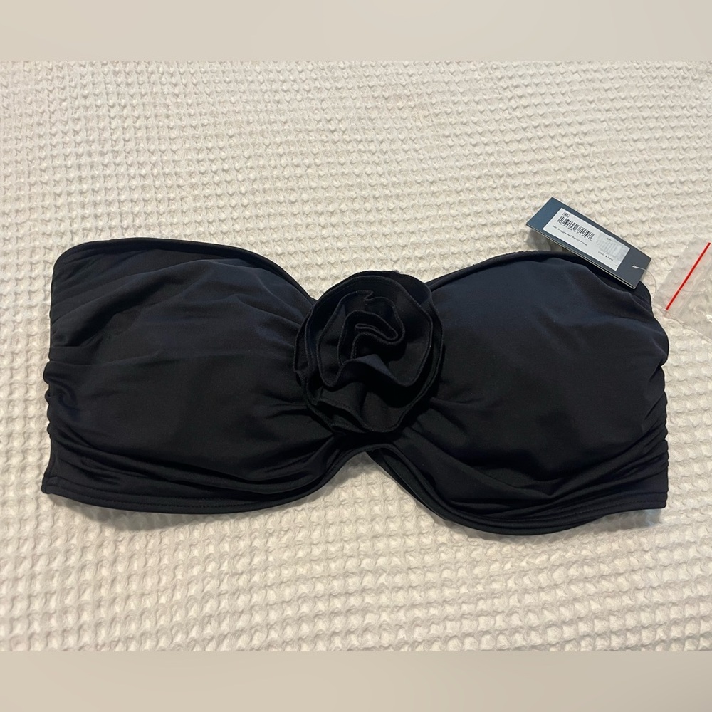 Kate Spade Rosette Bandeau Top. NWT. Medium.